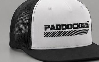 Custom branded cap manufactured by Vision Caapline